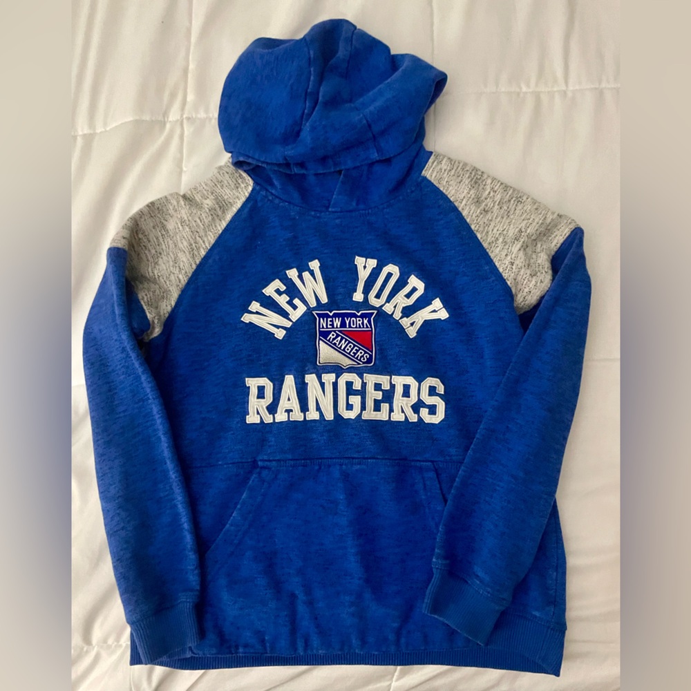 NHL Store Youth NY Rangers Gently Used Sweatshirts Size Medium (10/12)